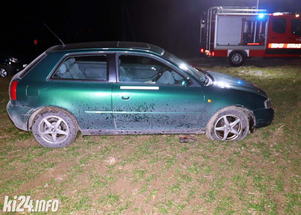 Pijany uciekał audi przed policją
