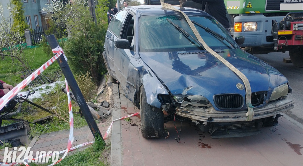 Młodzieniec w BMW potrącił 11-latka