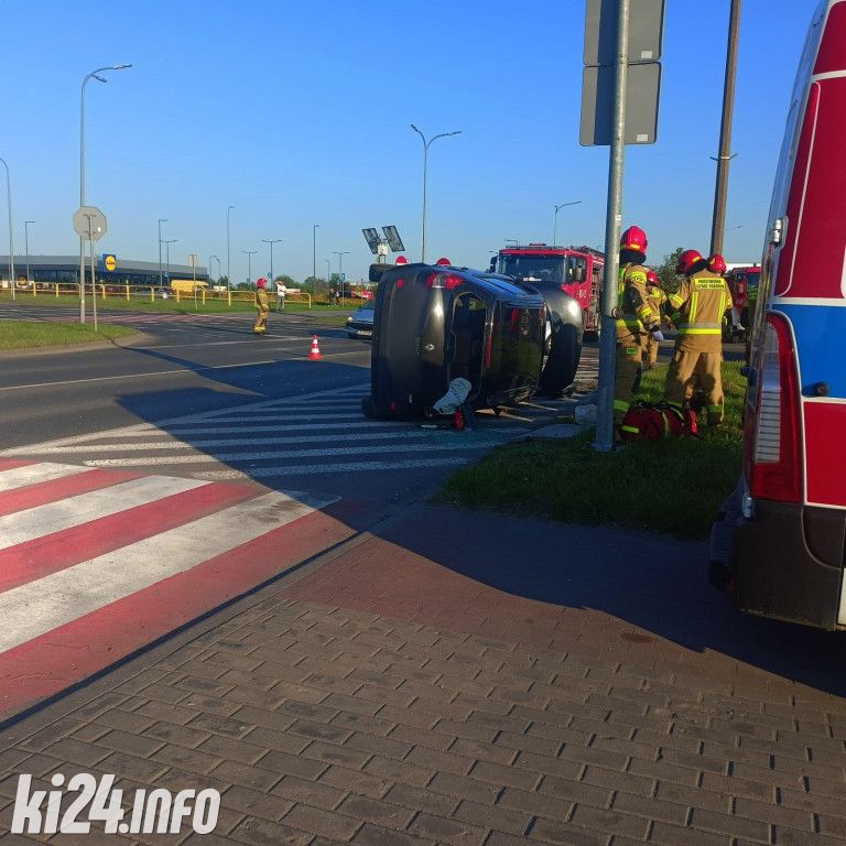 Na Rąbinie zderzyły się dwa auta