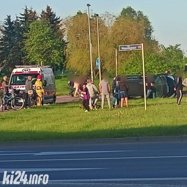 Na Rąbinie zderzyły się dwa auta