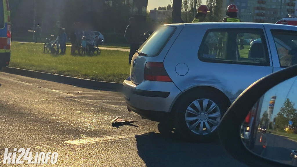 Na Rąbinie zderzyły się dwa auta