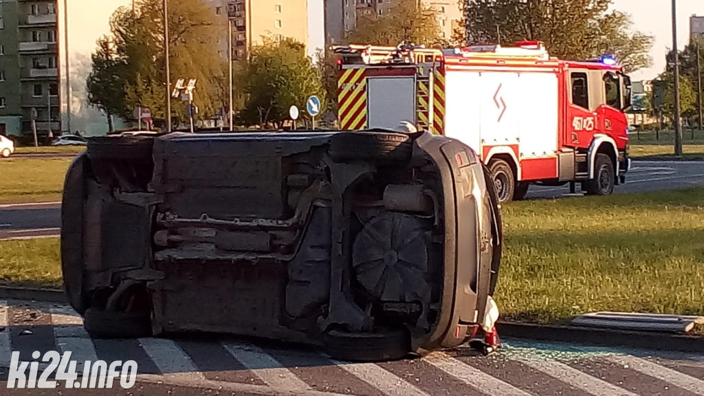 Na Rąbinie zderzyły się dwa auta