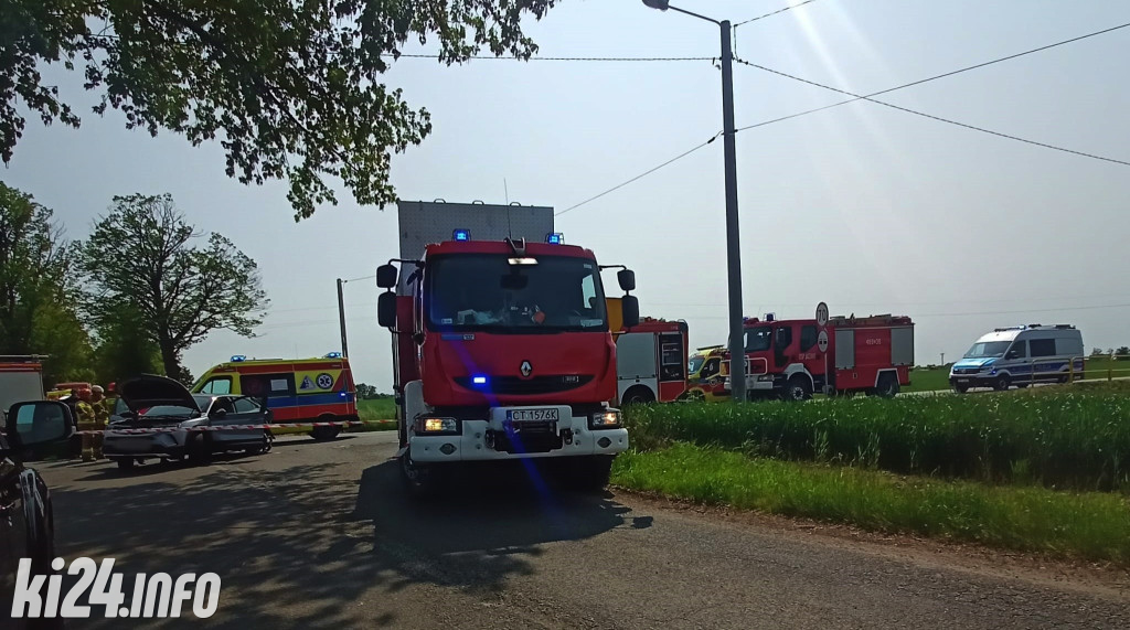 Wypadek w Dziennicach