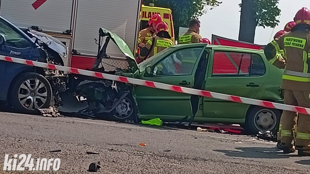 Wypadek w Dziennicach