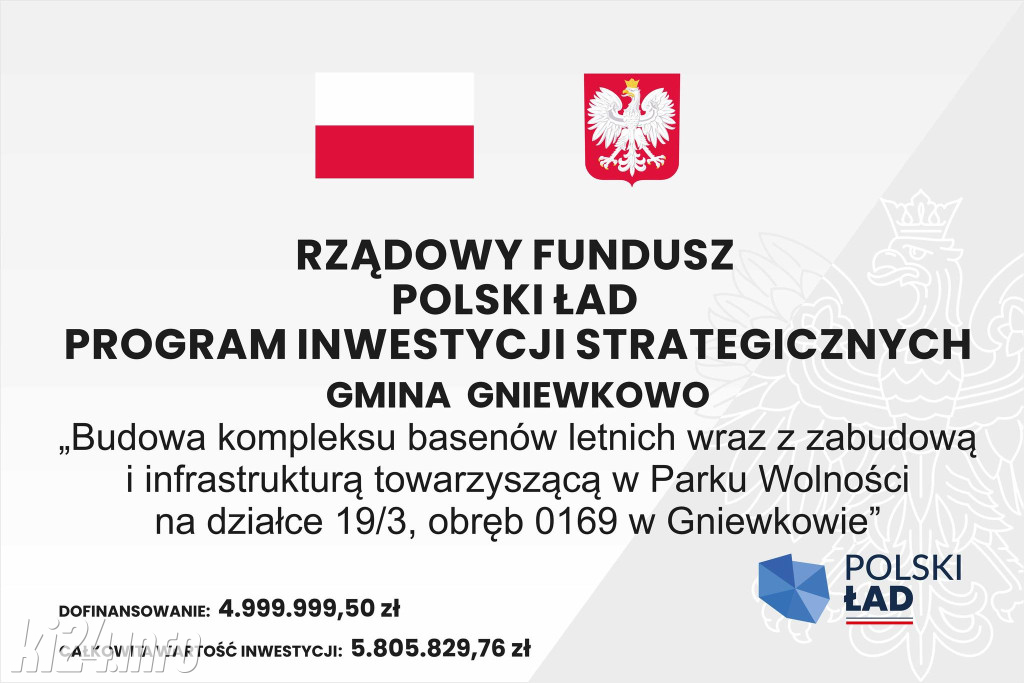 Gniewkowo ma nowy kompleks rekreacyjno-basenowy