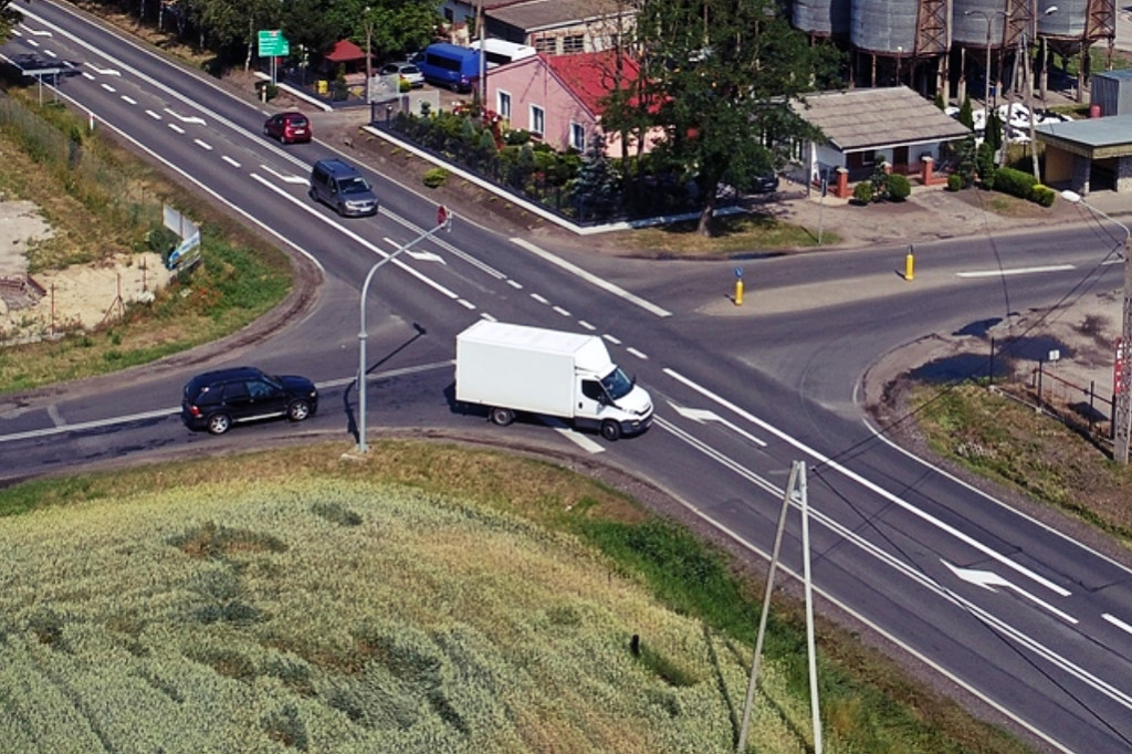 Drogówka z dronem