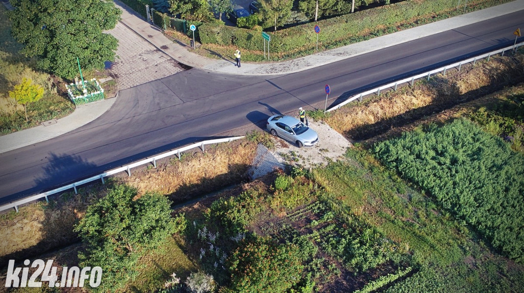 Drogówka z dronem