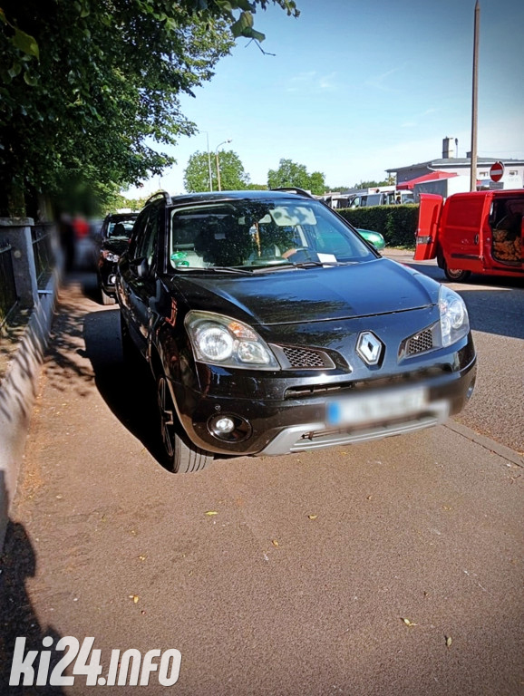 Nieprawidłowe parkowanie