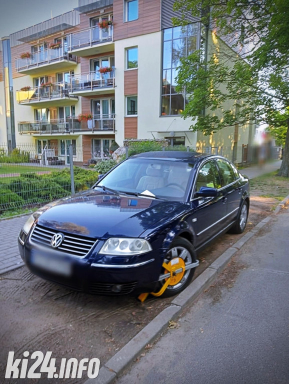 Nieprawidłowe parkowanie