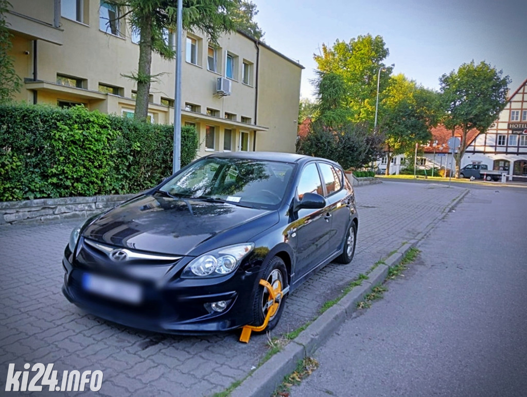 Nieprawidłowe parkowanie