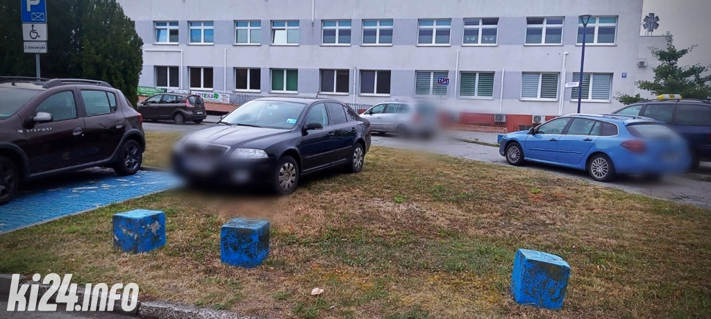 Nieprawidłowe parkowanie