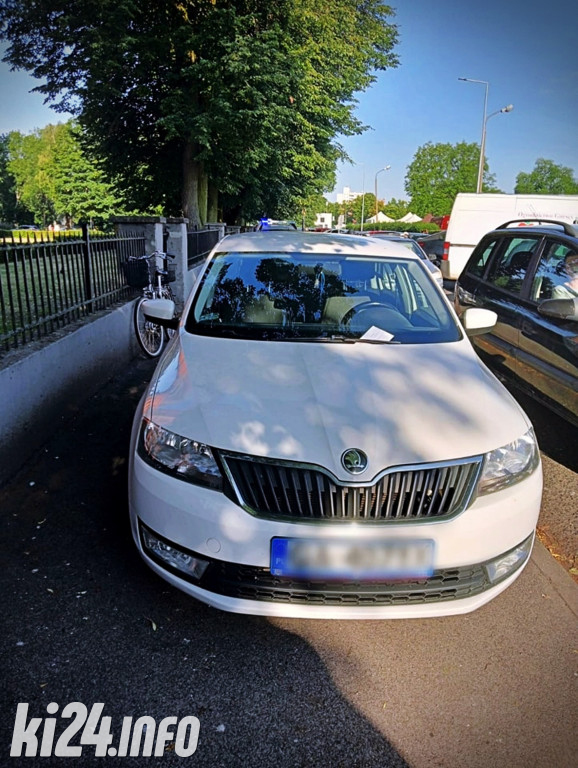 Nieprawidłowe parkowanie