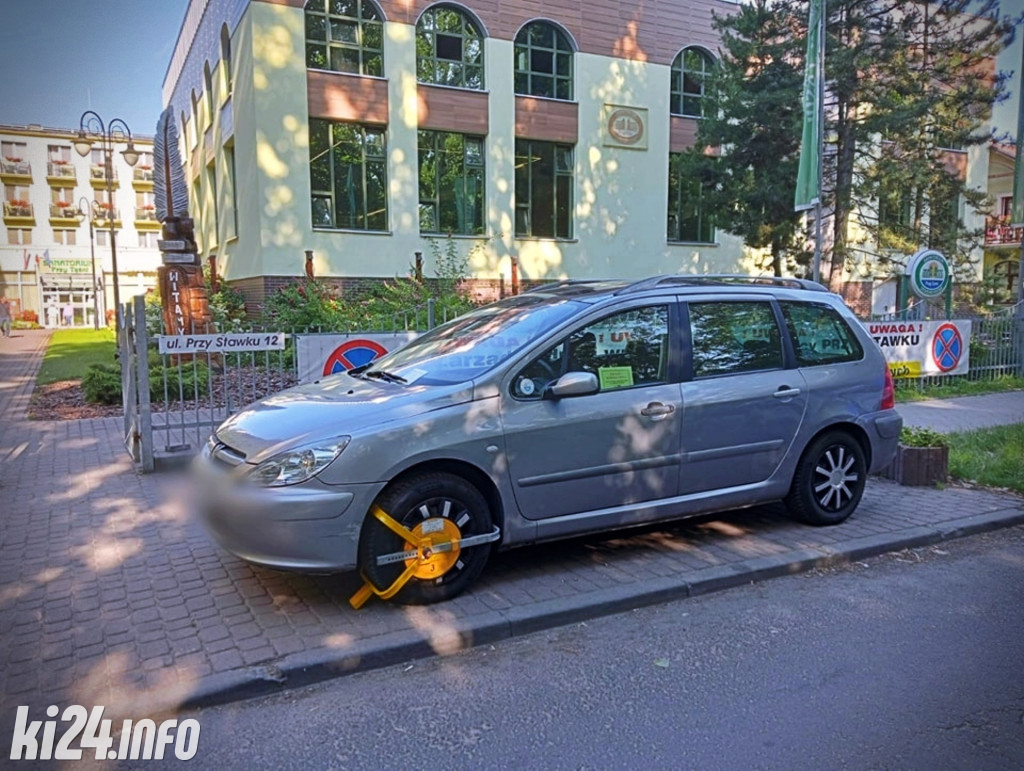 Nieprawidłowe parkowanie