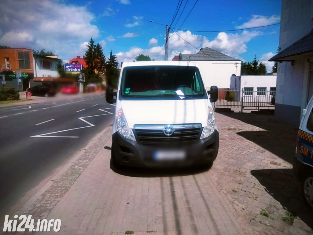 Nieprawidłowe parkowanie