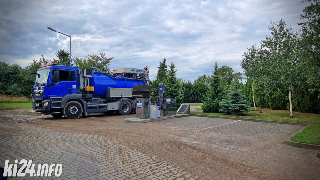 Awaria magistrali wodociągowej