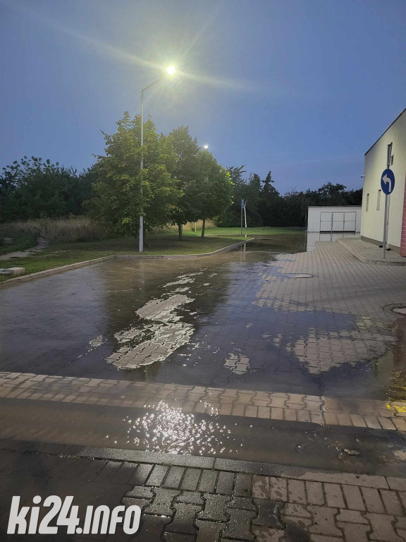 Awaria magistrali wodociągowej