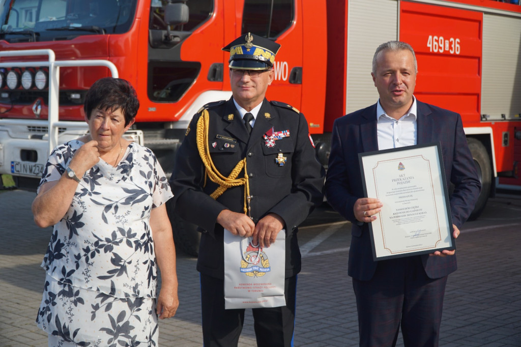 Nowy wóz strażacki w OSP Jacewo