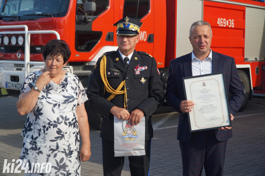 Nowy wóz strażacki w OSP Jacewo