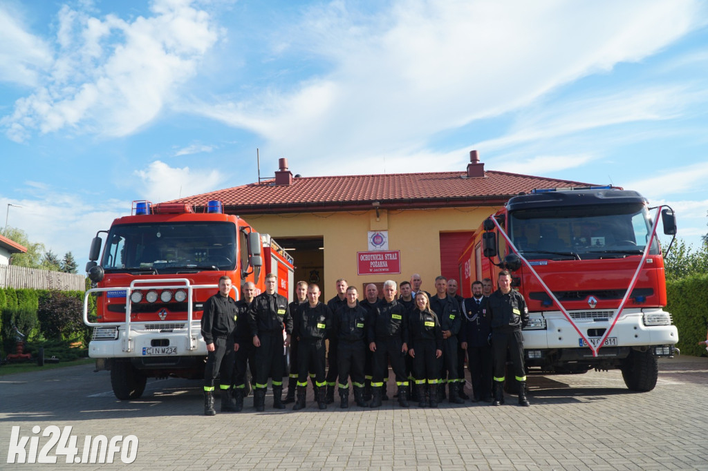 Nowy wóz strażacki w OSP Jacewo