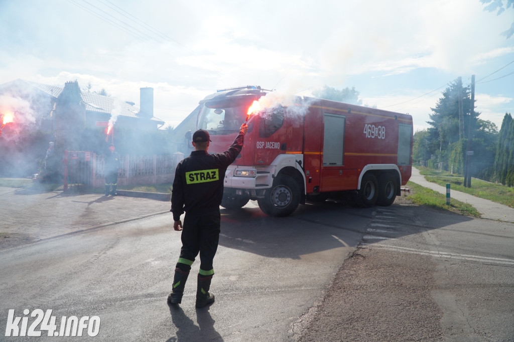 Nowy wóz strażacki w OSP Jacewo