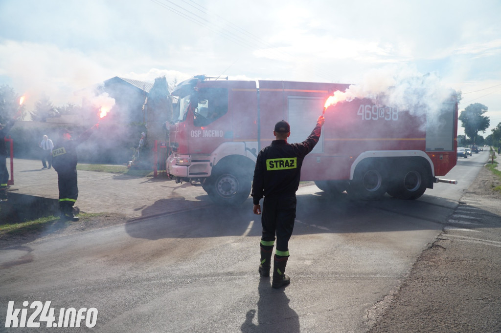 Nowy wóz strażacki w OSP Jacewo