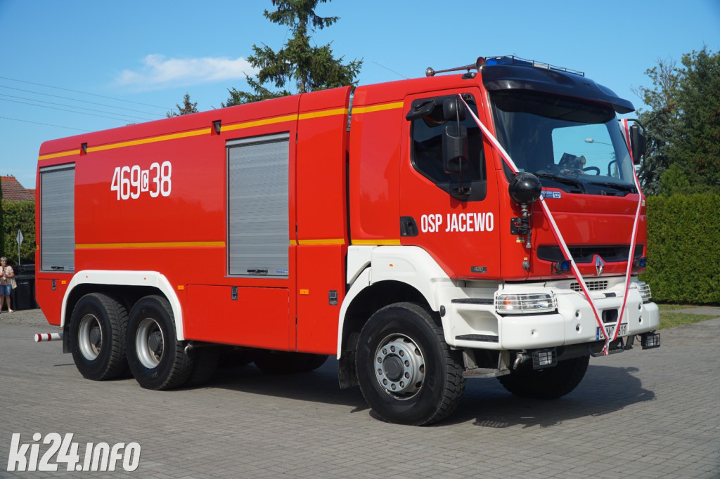 Nowy wóz strażacki w OSP Jacewo