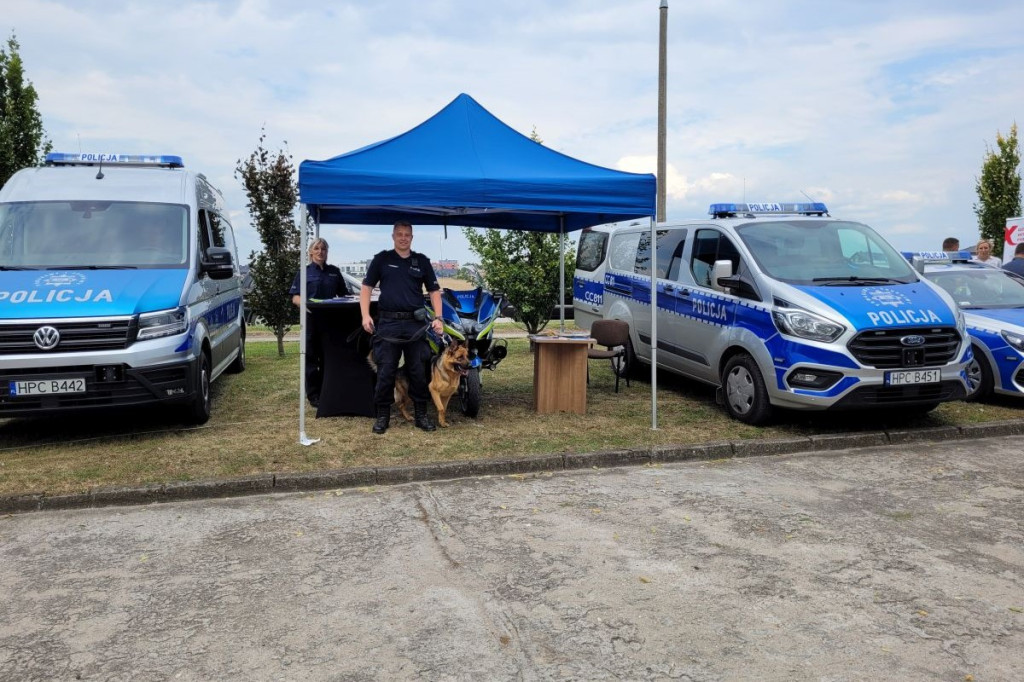 Pikniki rodzinne pod czujnym okiem inowrocławskich policjantów
