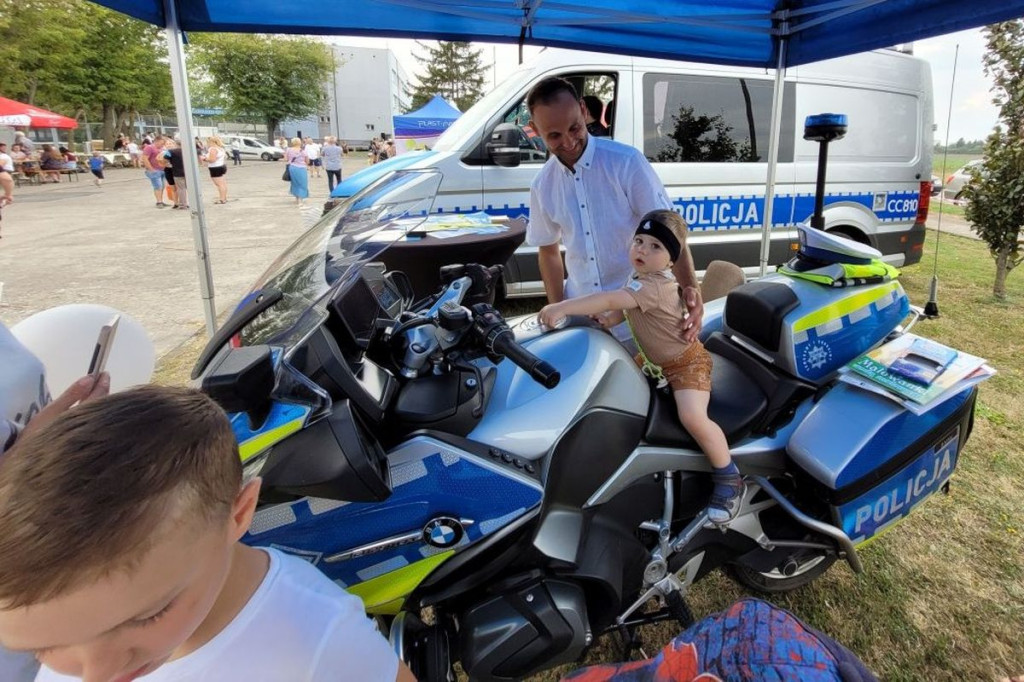 Pikniki rodzinne pod czujnym okiem inowrocławskich policjantów