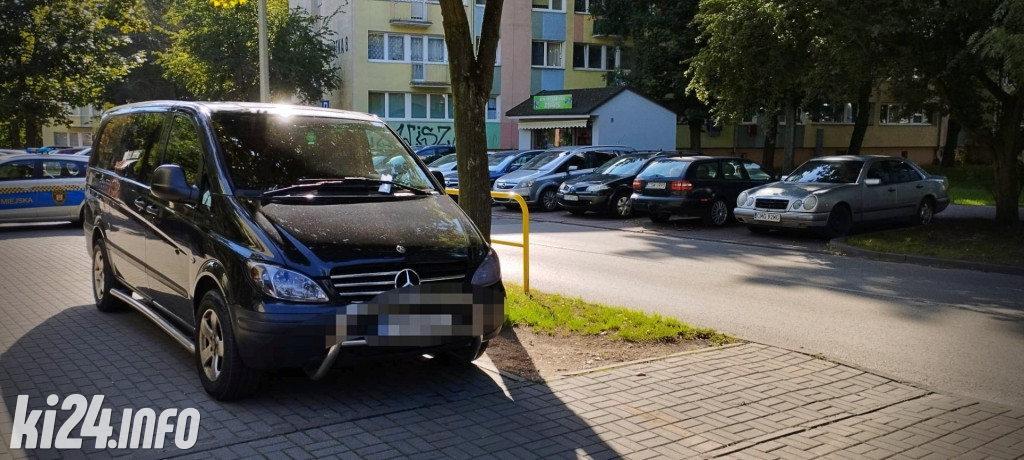 Parkowanie po inowrocławsku - sierpień 2023