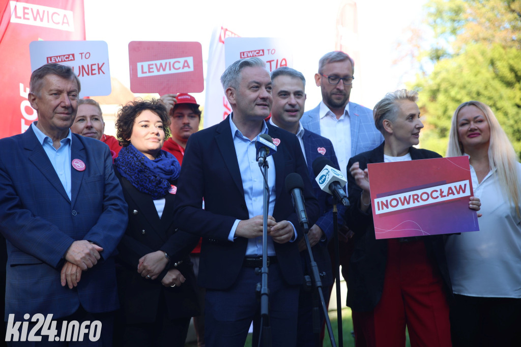 Cała górka Lewicy dziś pojawiła się w Inowrocławiu