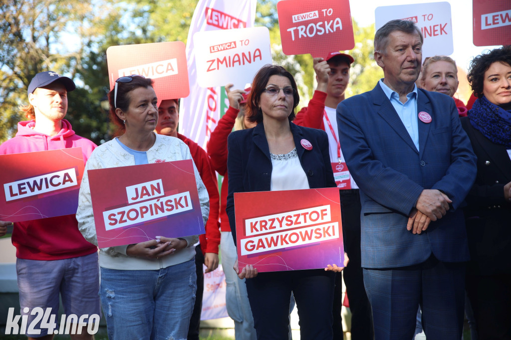Cała górka Lewicy dziś pojawiła się w Inowrocławiu
