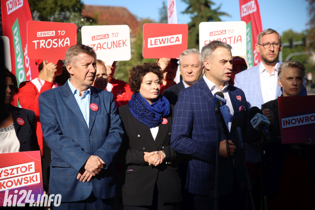 Cała górka Lewicy dziś pojawiła się w Inowrocławiu