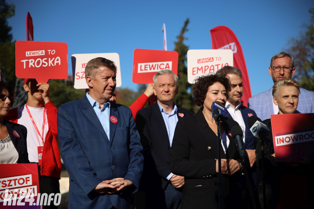 Cała górka Lewicy dziś pojawiła się w Inowrocławiu