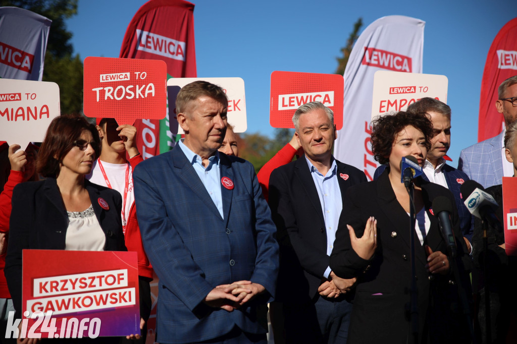 Cała górka Lewicy dziś pojawiła się w Inowrocławiu