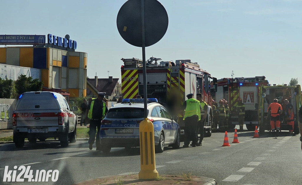 Wypadek na Poznańskiej