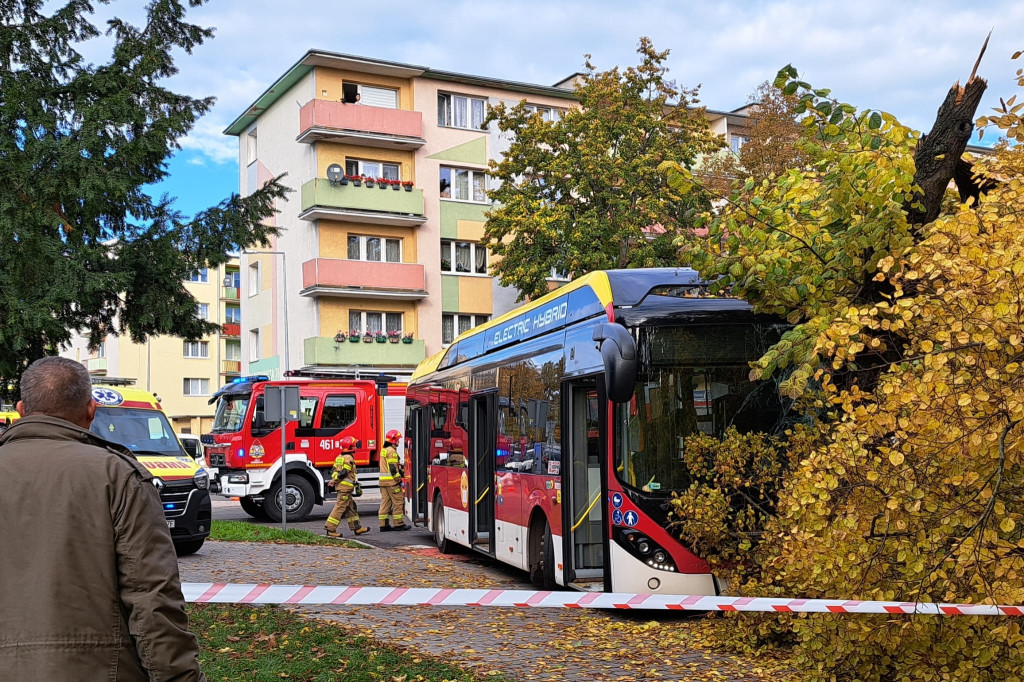 Wypadek na ul. Narutowicza