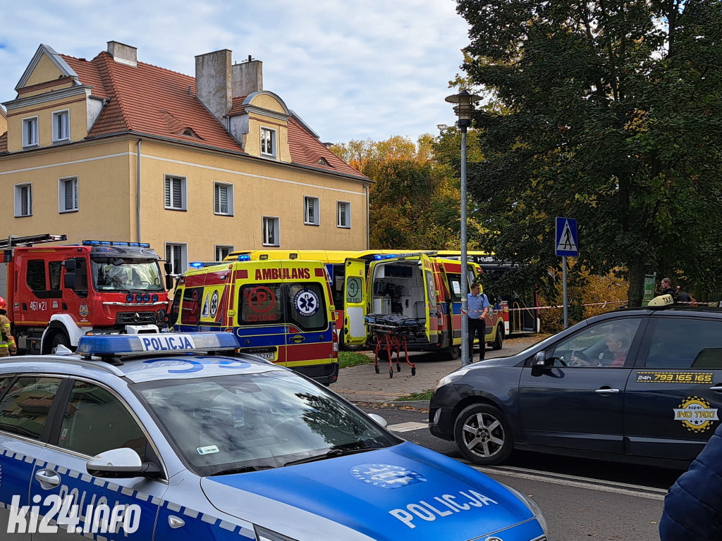 Wypadek na ul. Narutowicza
