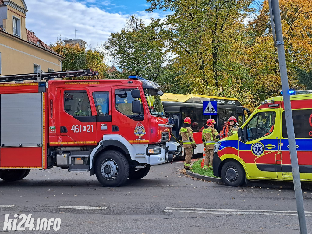 Wypadek na ul. Narutowicza