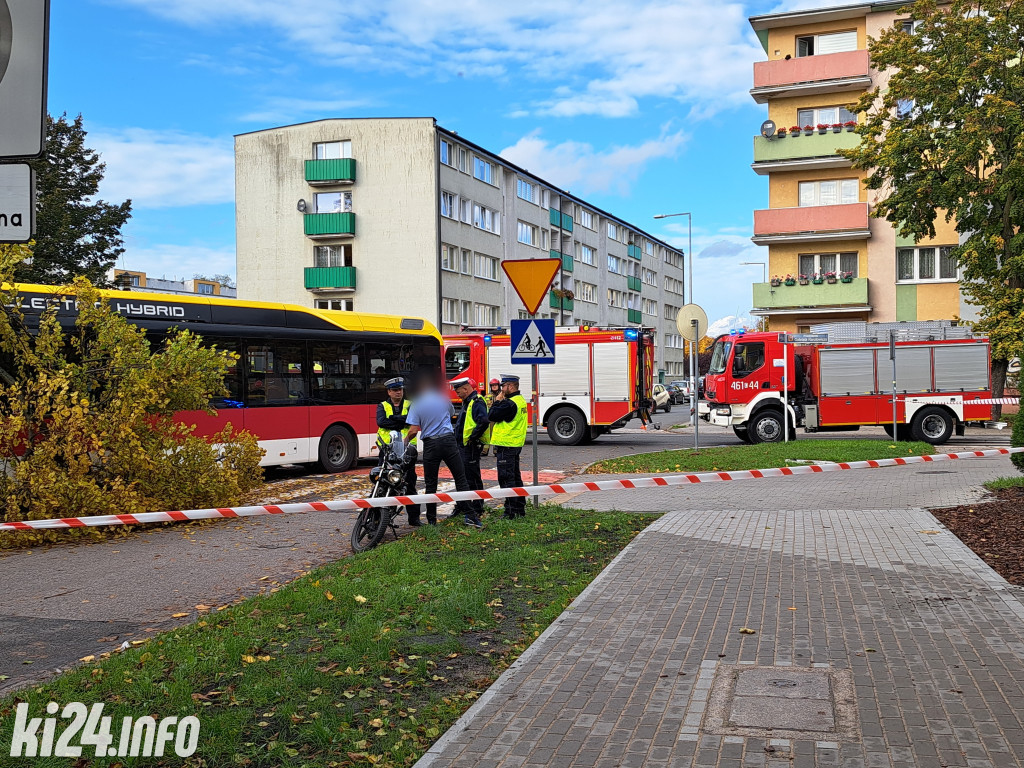 Wypadek na ul. Narutowicza