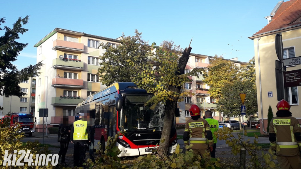 Wypadek na ul. Narutowicza