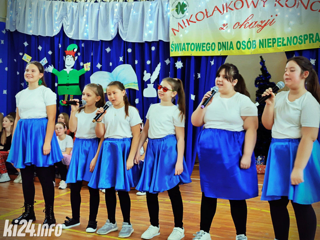 Koncert Mikołajkowy w SP Integracyjnej
