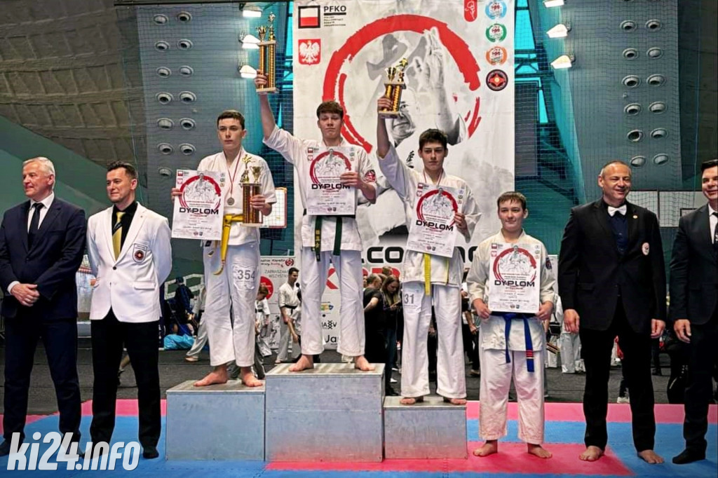 Świetny występ inowrocławskich karateków