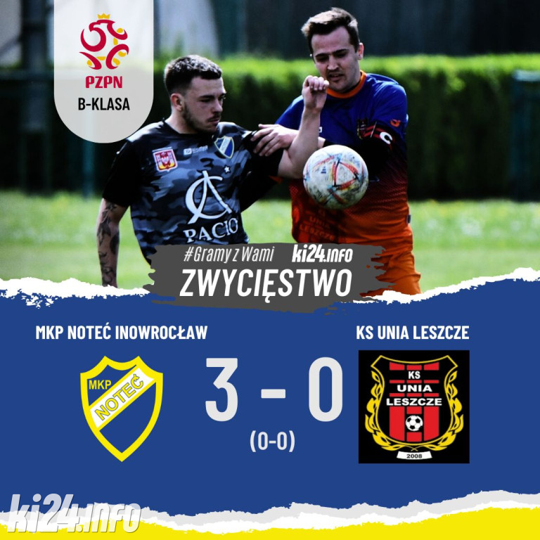 MKP Noteć Inowrocław - Unia Leszcze