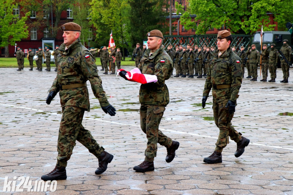 Wojskowa przysięga w Inowrocławiu