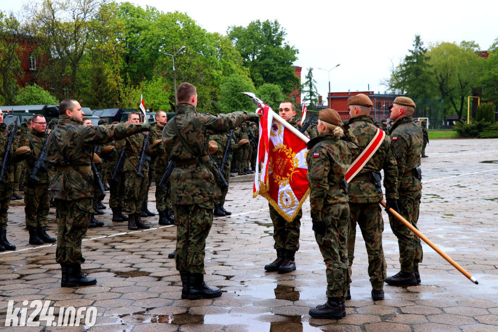 Wojskowa przysięga w Inowrocławiu