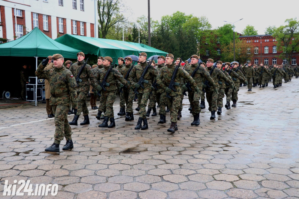 Wojskowa przysięga w Inowrocławiu