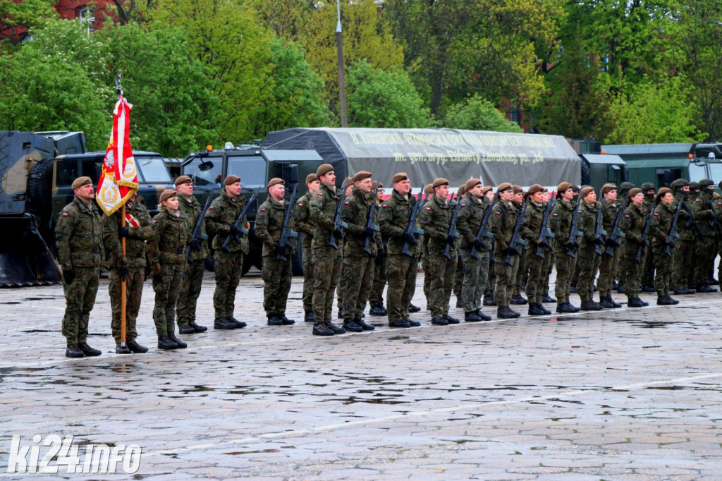 Wojskowa przysięga w Inowrocławiu