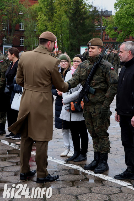 Wojskowa przysięga w Inowrocławiu
