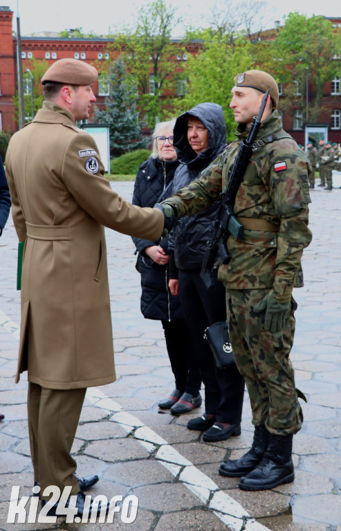 Wojskowa przysięga w Inowrocławiu