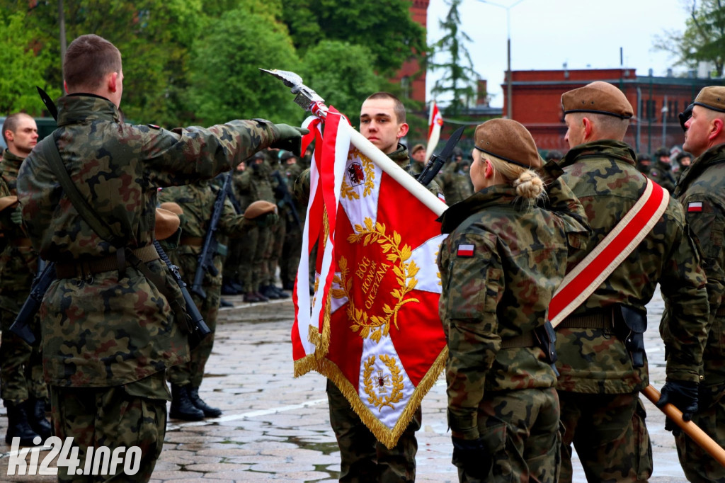 Wojskowa przysięga w Inowrocławiu